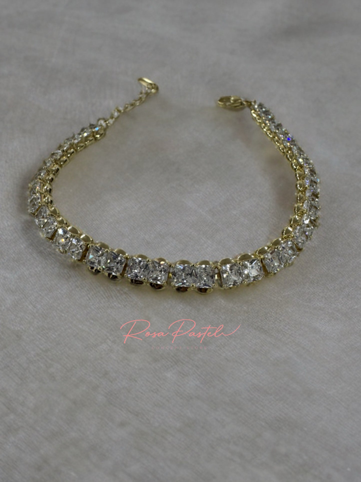 Pulsera en baño de oro 18k