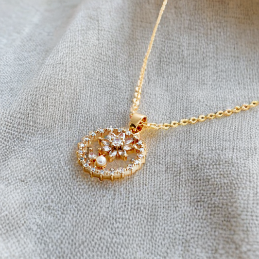 Collar baño de oro 18k