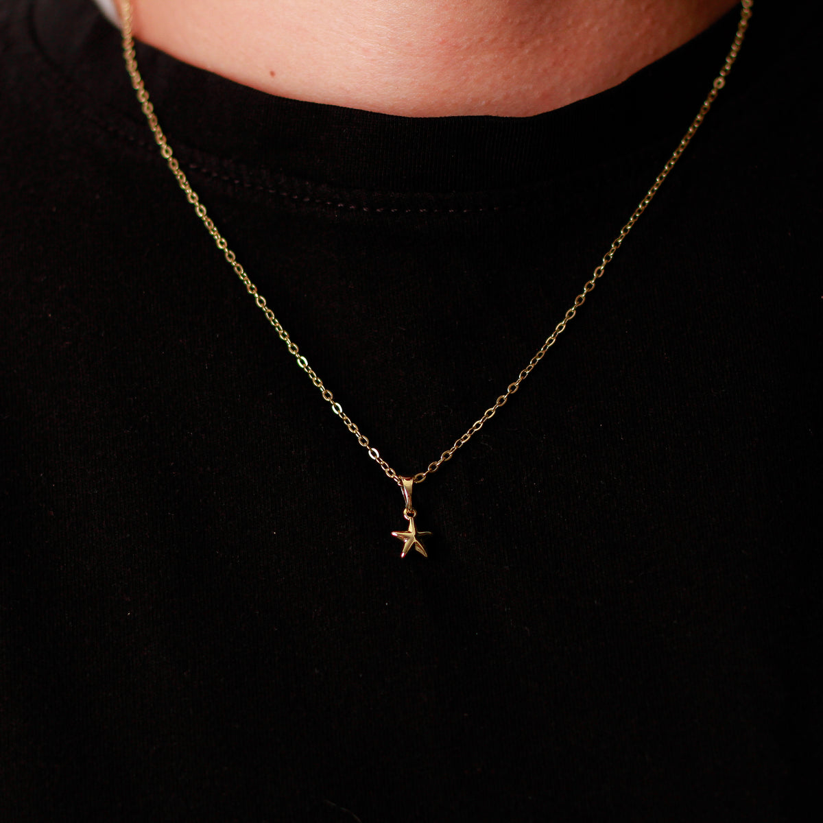 Collar  en baño de oro 18k