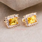 Arete en baño de oro 18k