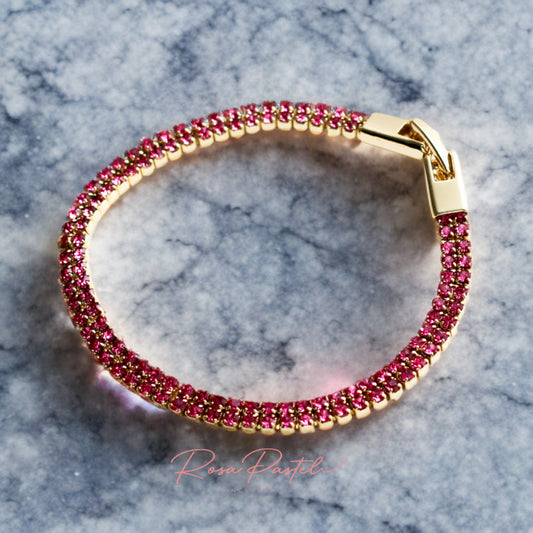 Pulsera en baño de oro 18k