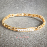 Pulsera en baño de oro 18K