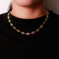 Collar  en baño de oro 18k