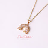 Collar  en baño de oro 18k