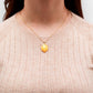 Collar en baño de oro 18k
