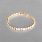 Pulsera en baño de oro 18k