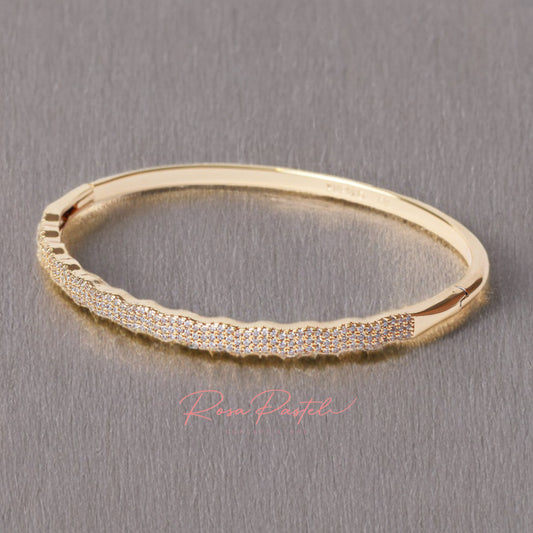 Pulsera en baño de oro de 18k