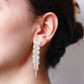 Arete en baño de oro 18k