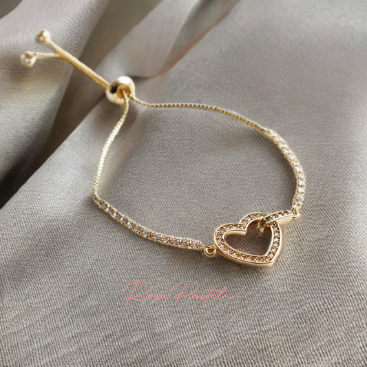 Pulsera en baño de oro 18k