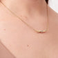 Collar en baño de oro 18k