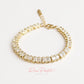 Pulsera en baño de oro 18k