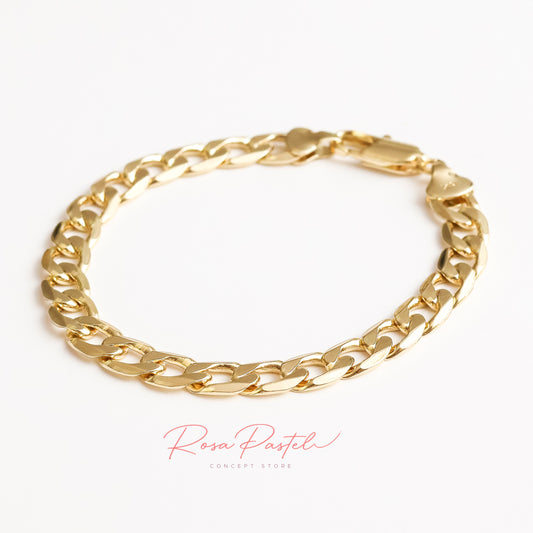 Pulsera en baño de oro 18k