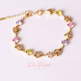Pulsera  en baño de oro 18k