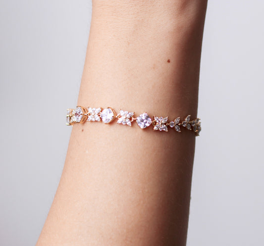 Pulsera en baño de oro 18k