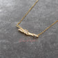 Collar en baño de oro 18k