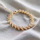 Pulsera en baño de oro 18k