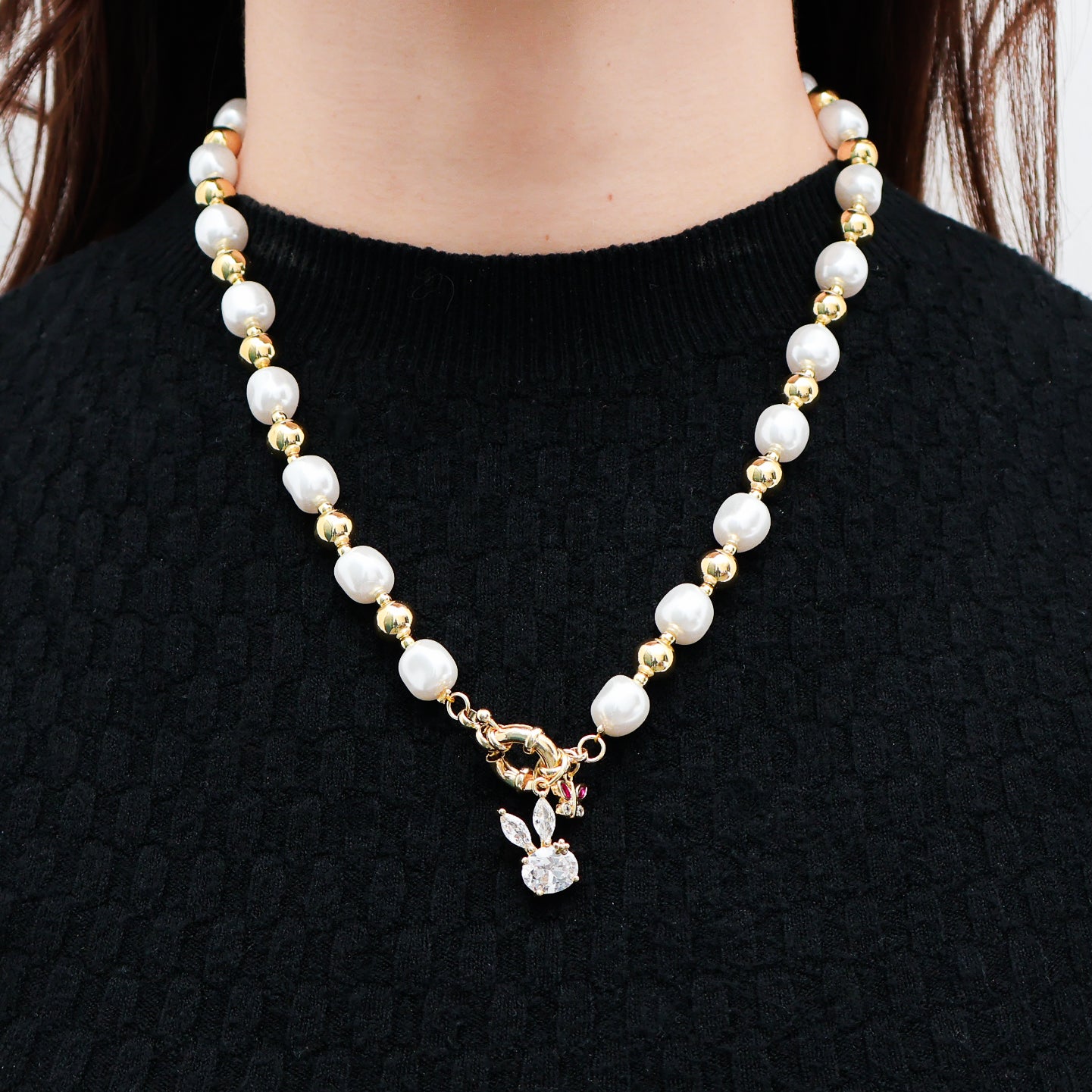 Collar en baño de oro 18k