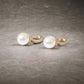 Arete en baño de oro 18k