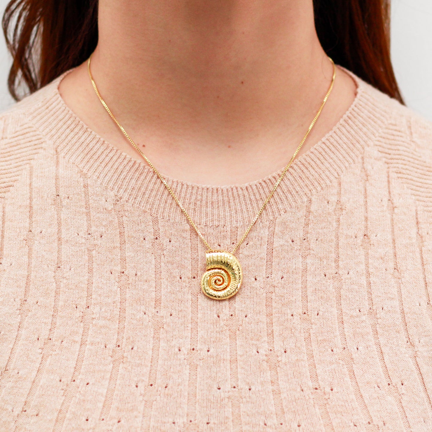 Collar en baño de oro 18k
