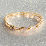 Pulsera en baño de oro 18K