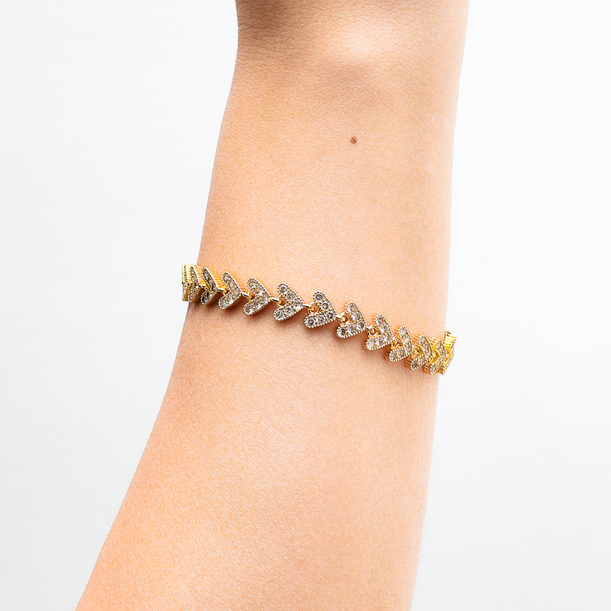 Pulsera en baño de oro 18k