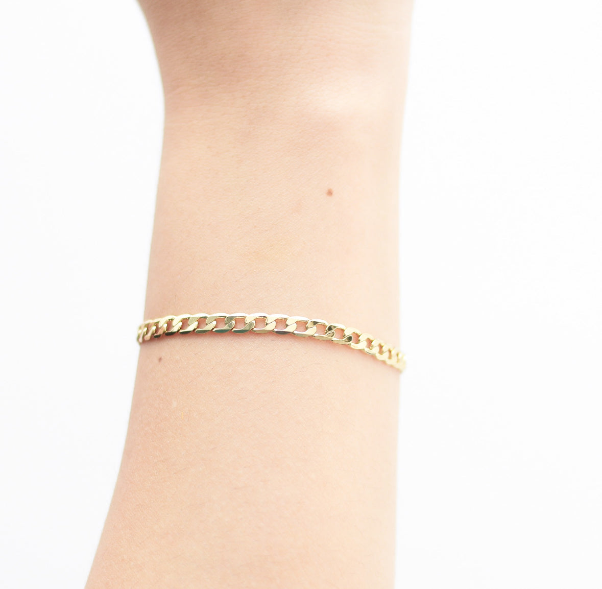 Pulsera en baño de oro 18k