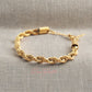 Pulsera en baño de oro