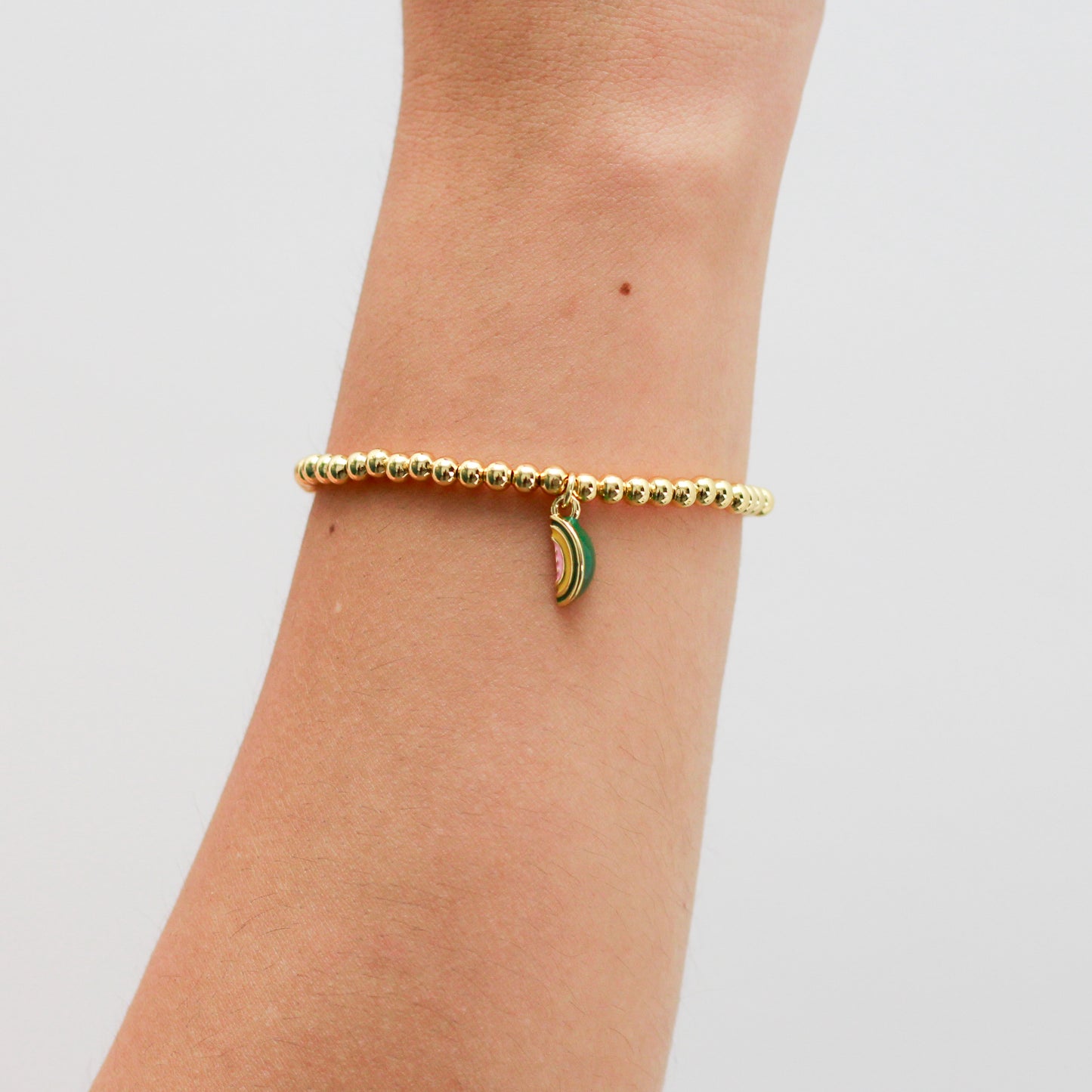 Pulsera en baño de oro 18k