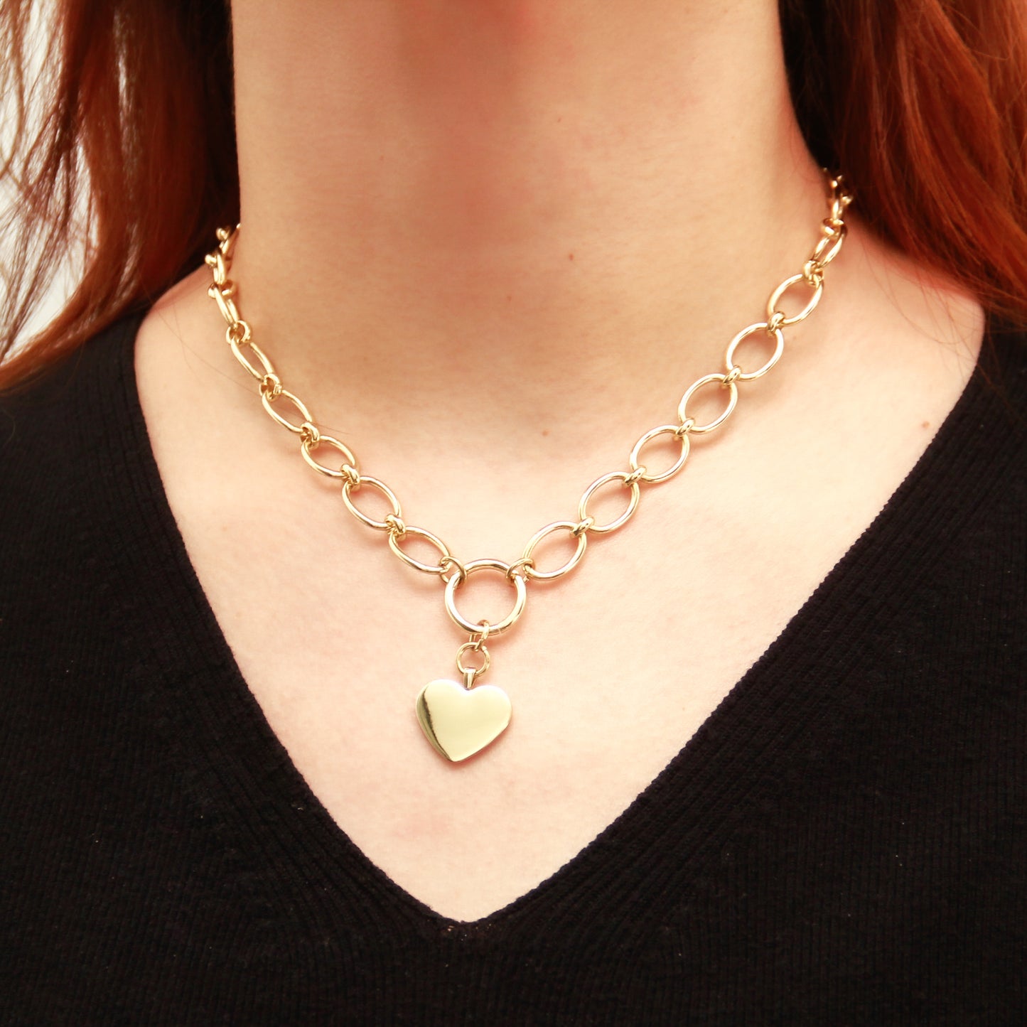 Collar en baño de oro 18k