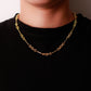 Collar  en baño de oro 18k