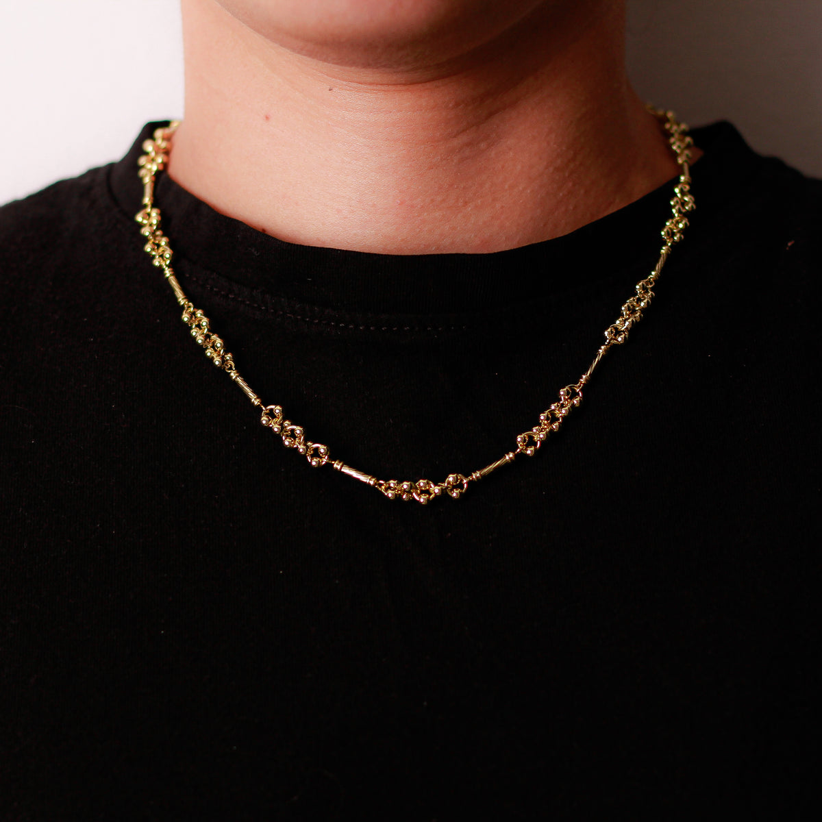 Collar  en baño de oro 18k