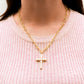 Collar en baño de oro 18k