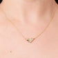 Collar en baño de oro 18k