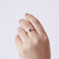 Anillo en baño de oro 18 k