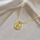 Collar en baño de oro 18 k