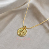 Collar en baño de oro 18 k