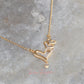 Collar en baño de oro 18k