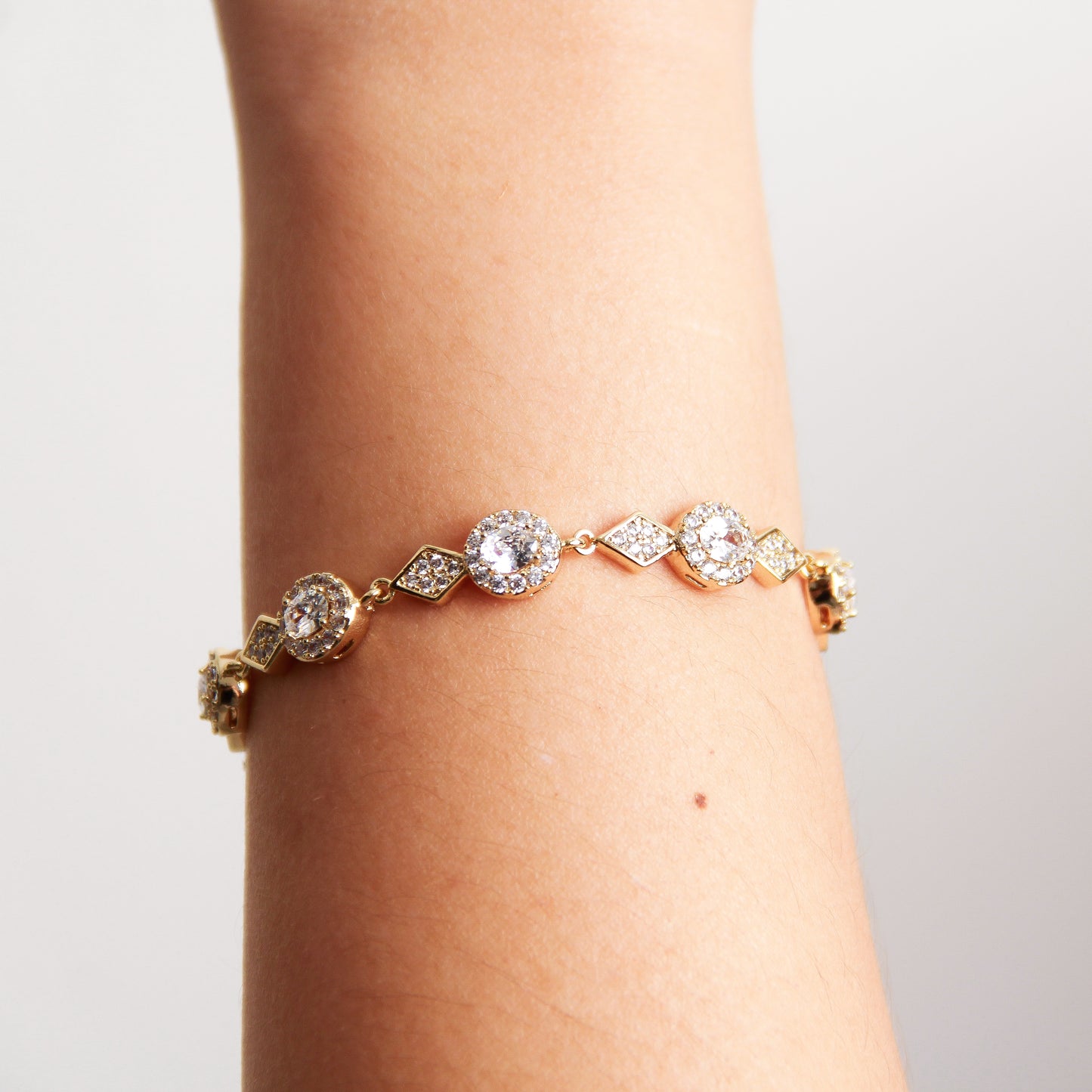 Pulsera baño de oro