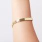 Pulsera en baño de oro de 18k