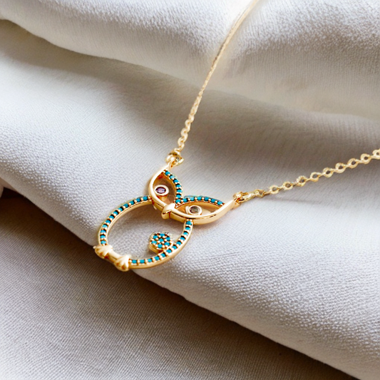 Collar baño de oro 18k