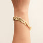 Pulsera en baño de oro 18k