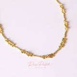 Collar  en baño de oro 18k