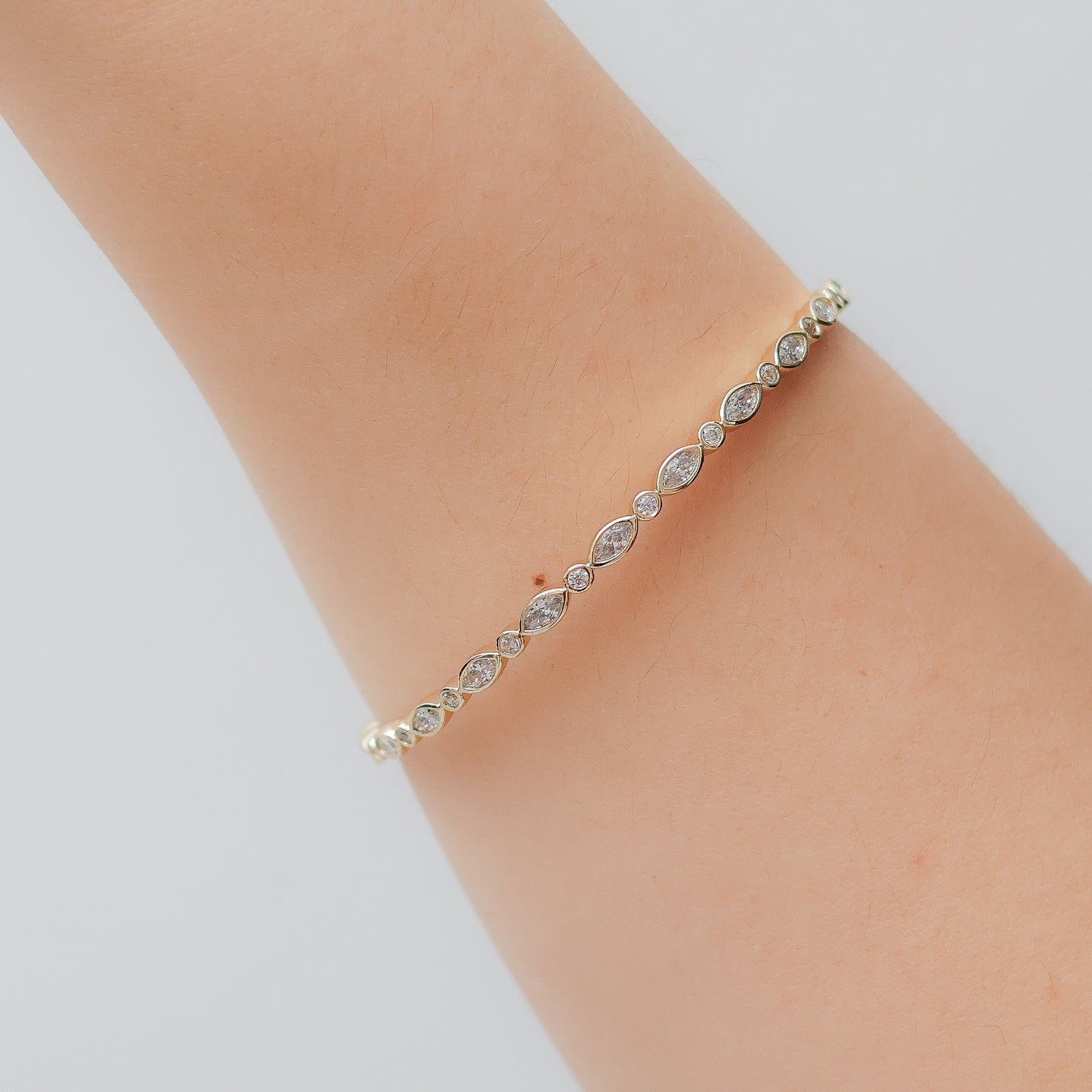 Pulsera en baño de oro 18k