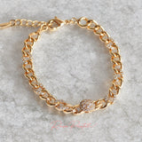 Pulsera baño de oro