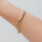 Pulsera en baño de oro 18k