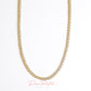 Cadena baño de oro 18k
