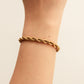 Pulsera en baño de oro