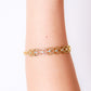 Pulsera baño de oro 18k