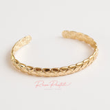 Pulsera en baño de oro 18k