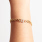 Pulsera baño de oro